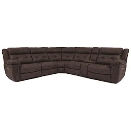 Power Reclining Sectional with Console